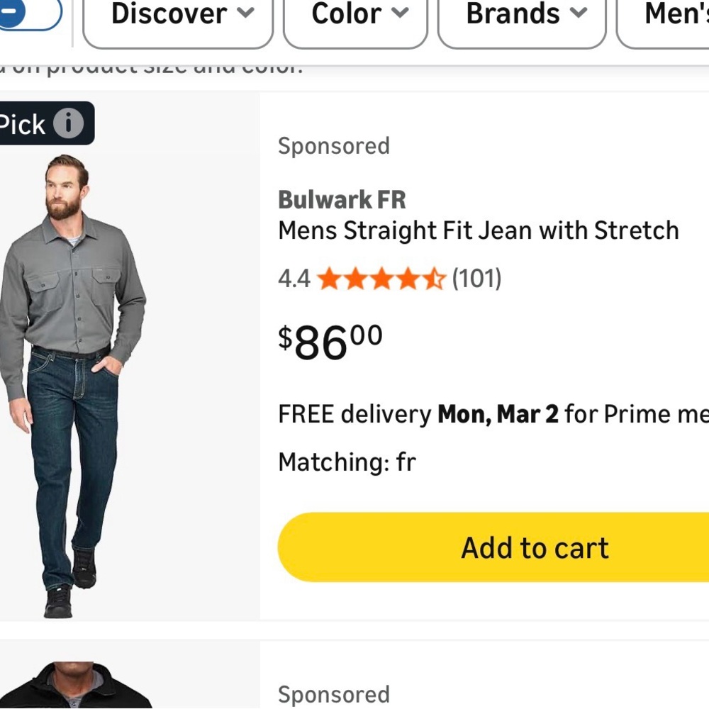 Bulwark FR Men's Jeans